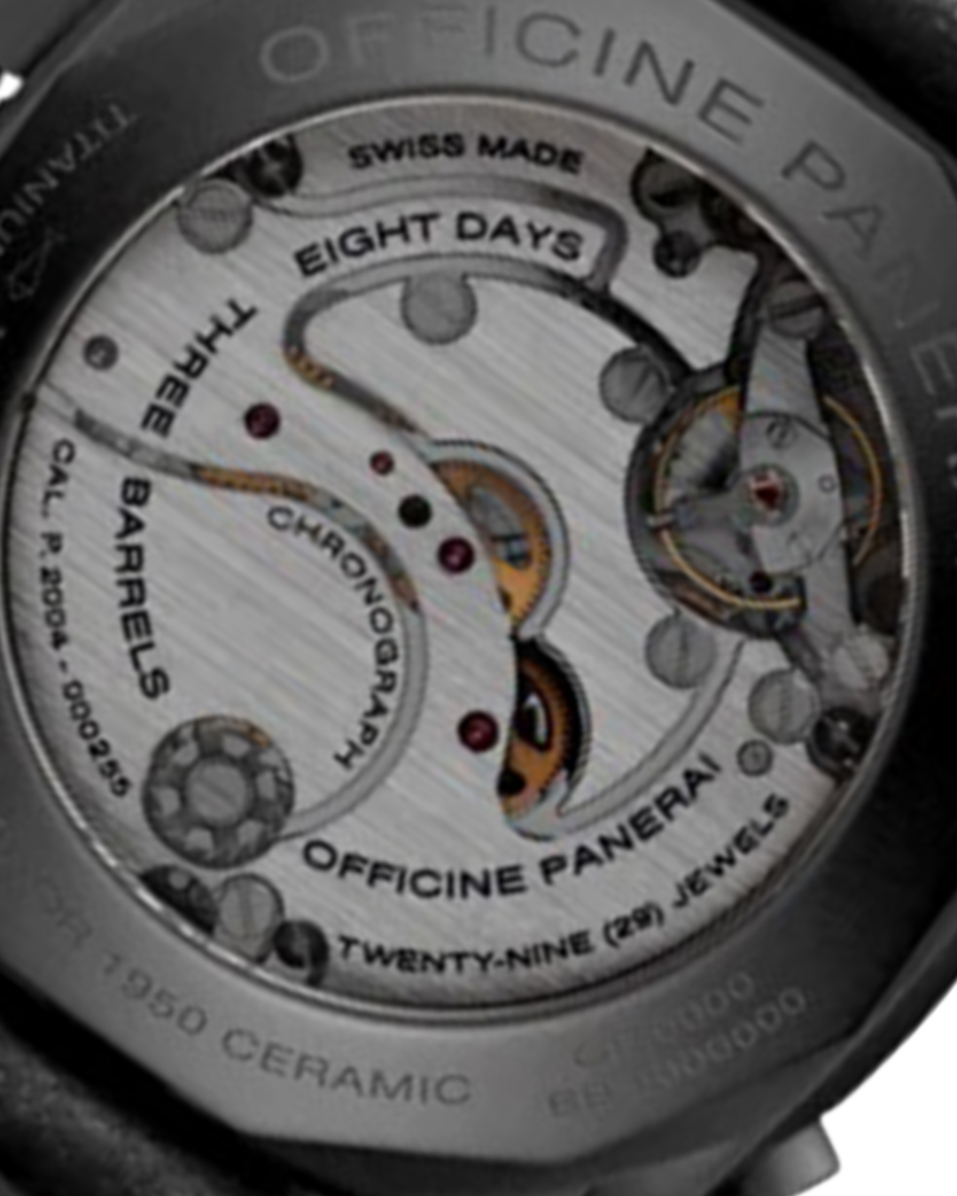 Luminor GMT Monopulsante Ceramica PAMO0317 Watch