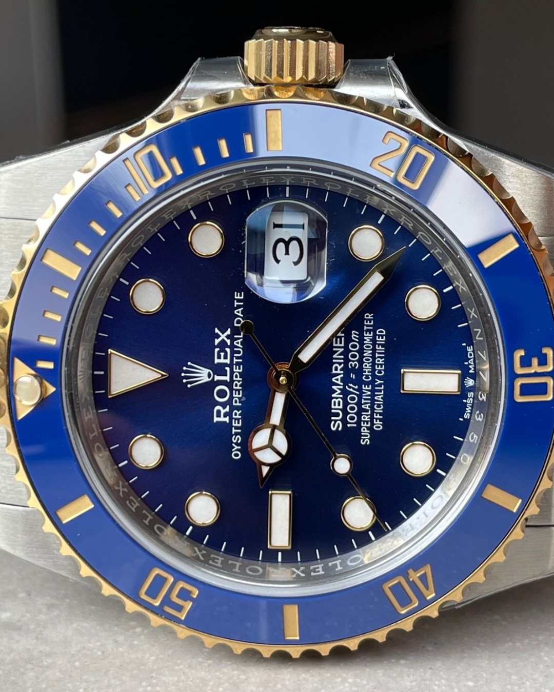 Submariner SC Bluesy 126613LB Two-Tone Blue