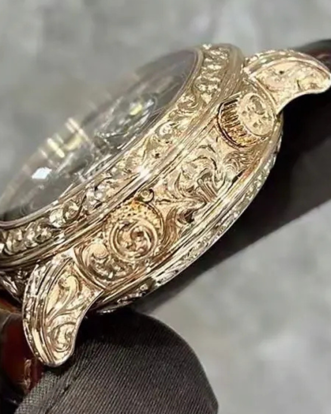 Patek Phillipe Sky Moon Tourbillion Super Watch Mod Rose Gold 6002R-001