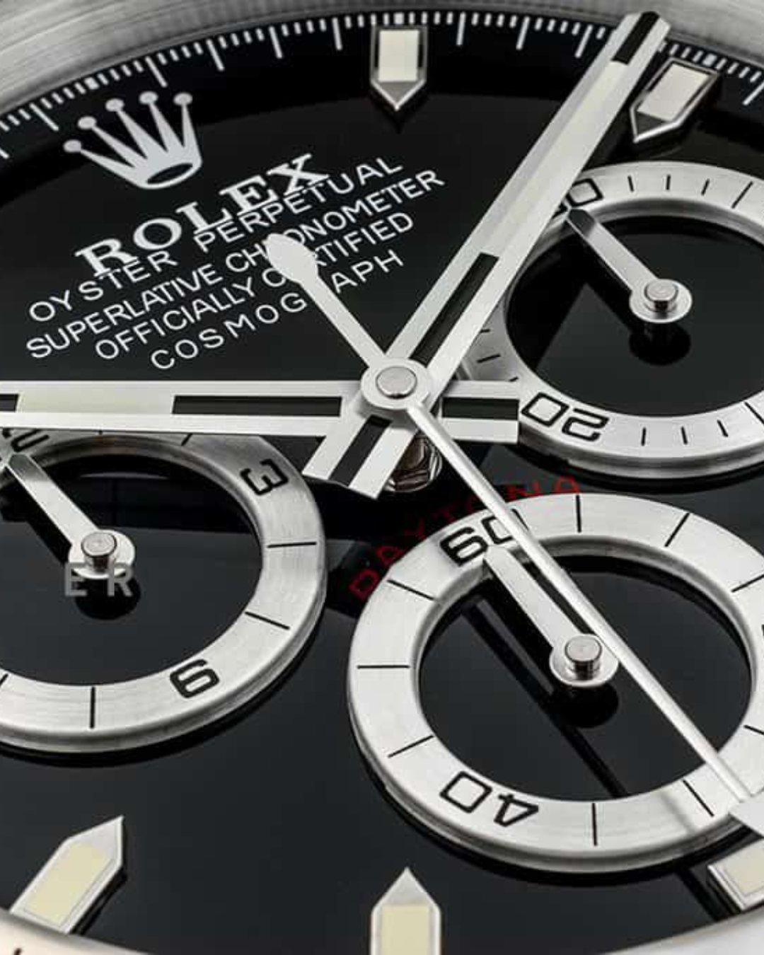 Wall Clock Daytona Black-Silver Edition