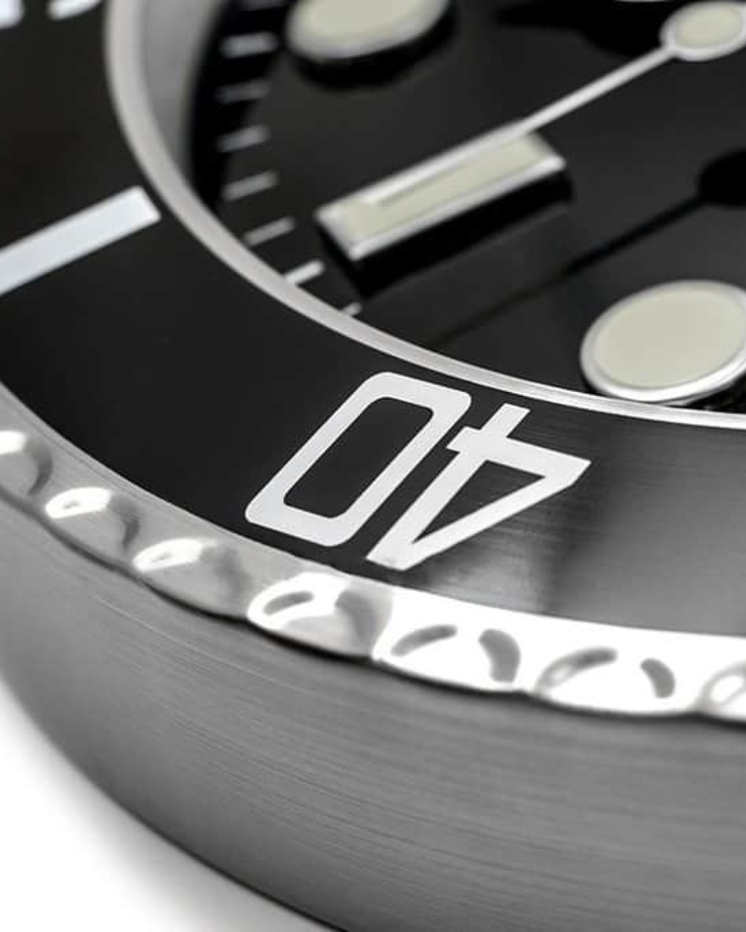 Wall Clock Submariner Black Edition