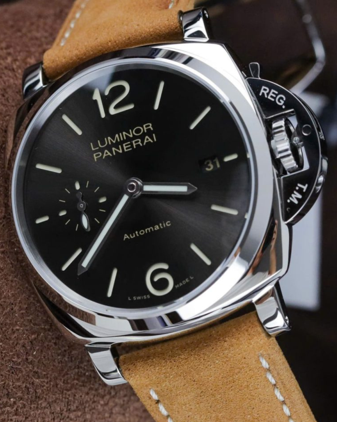 Panerai Luminor Due PAM0094 Super Watch Mod Anthracite
