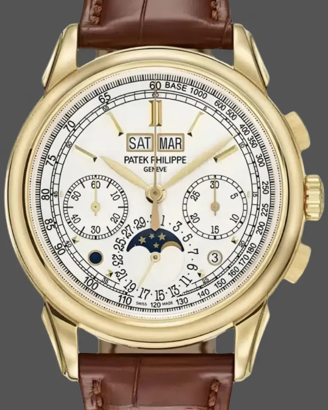 Grand Complications SC 5970J 001 Gold Chronograph Watch