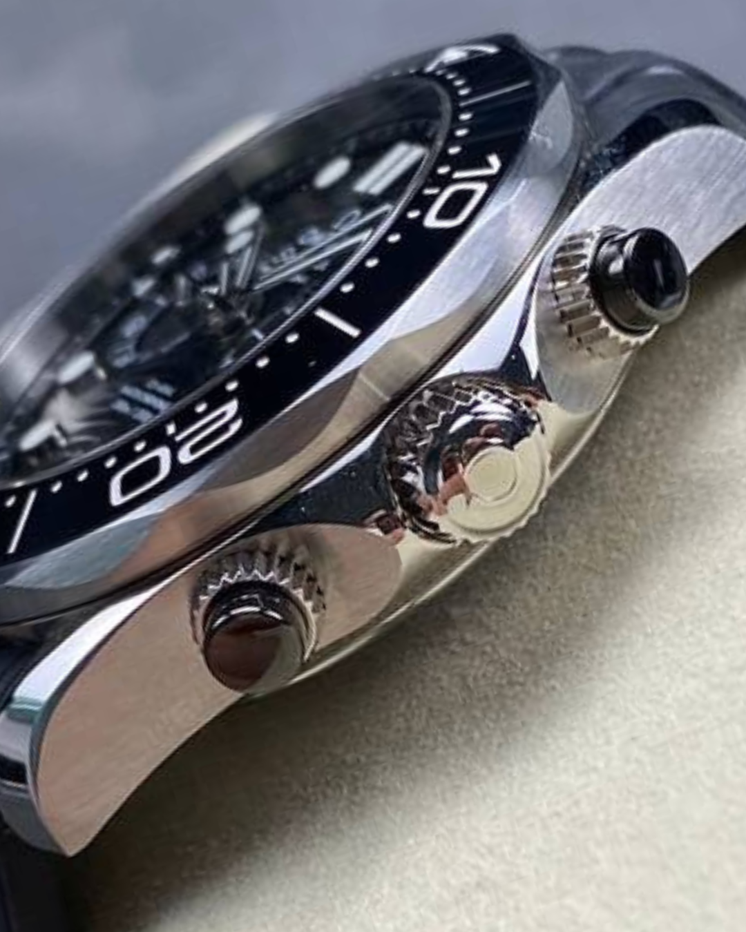 Omega Superclone Seamaster 44mm Diver 300m Black 210.32.44.51.03.001