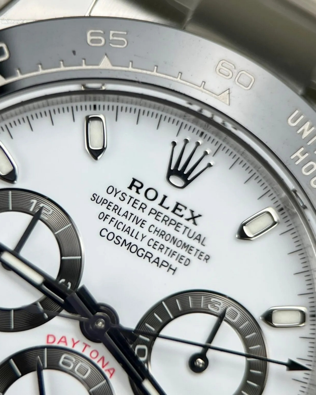 Daytona Watch Mod White Panda Crown Edition