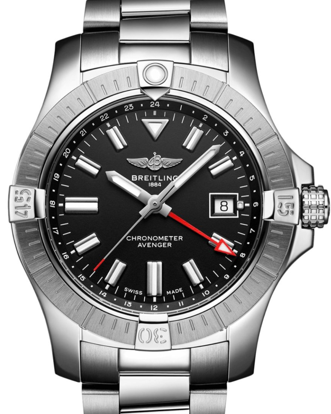 Avenger GMT A32397101B1A1 Black Watch
