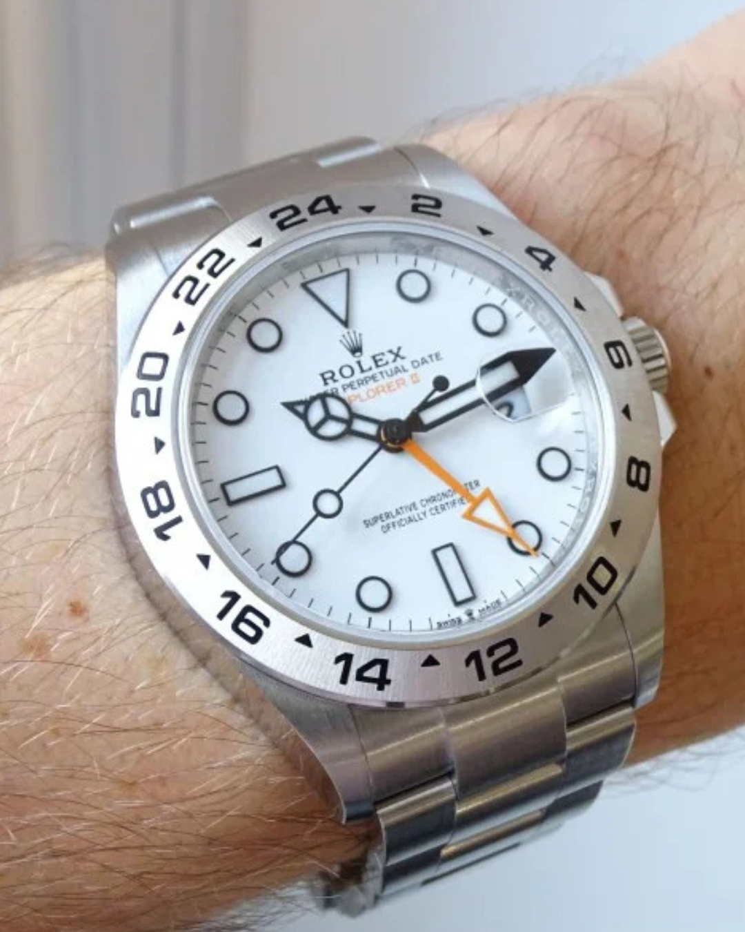 Explorer Watch Mod White Crown Edition