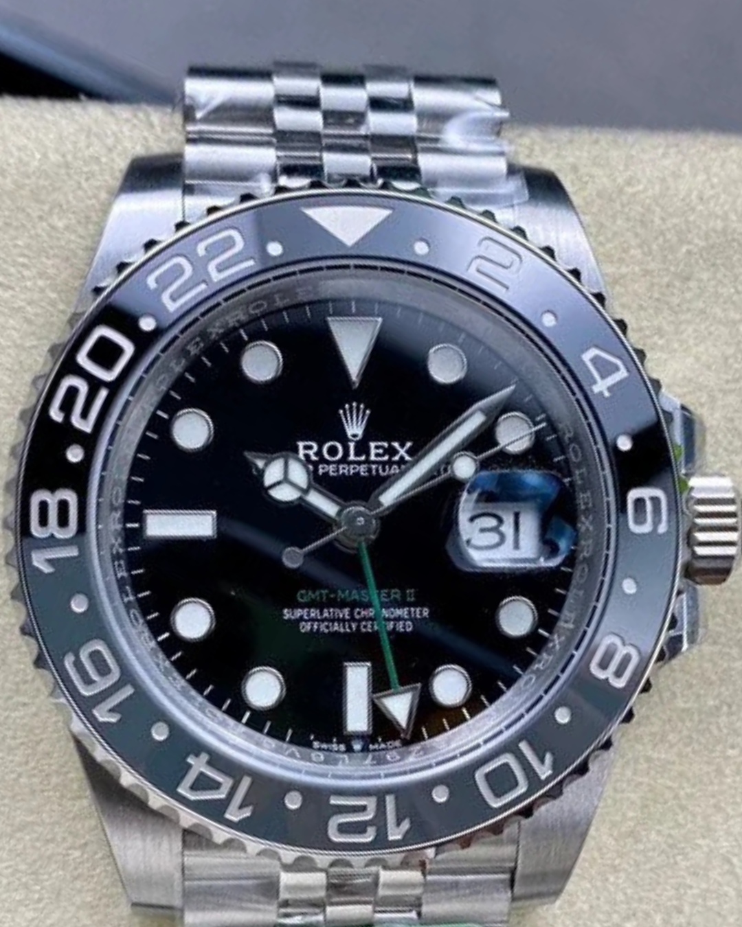 GMT-Master II SC 126710GRNR Bruce Wayne