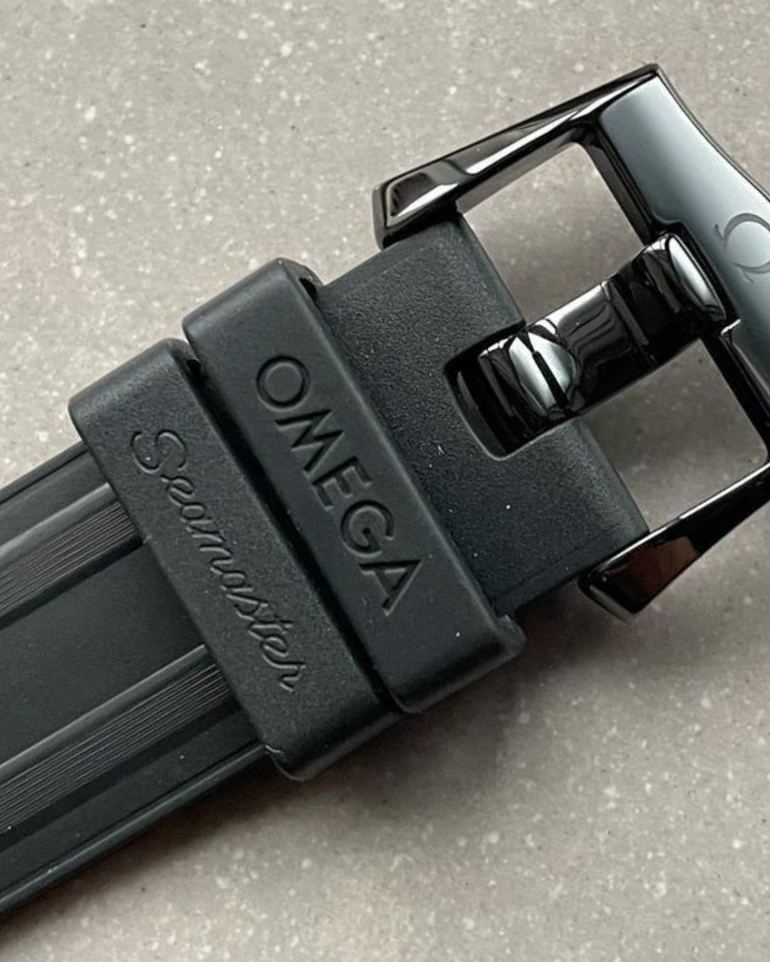 Omega Seamaster Diver 300m Ghost Super Watch Mod Black