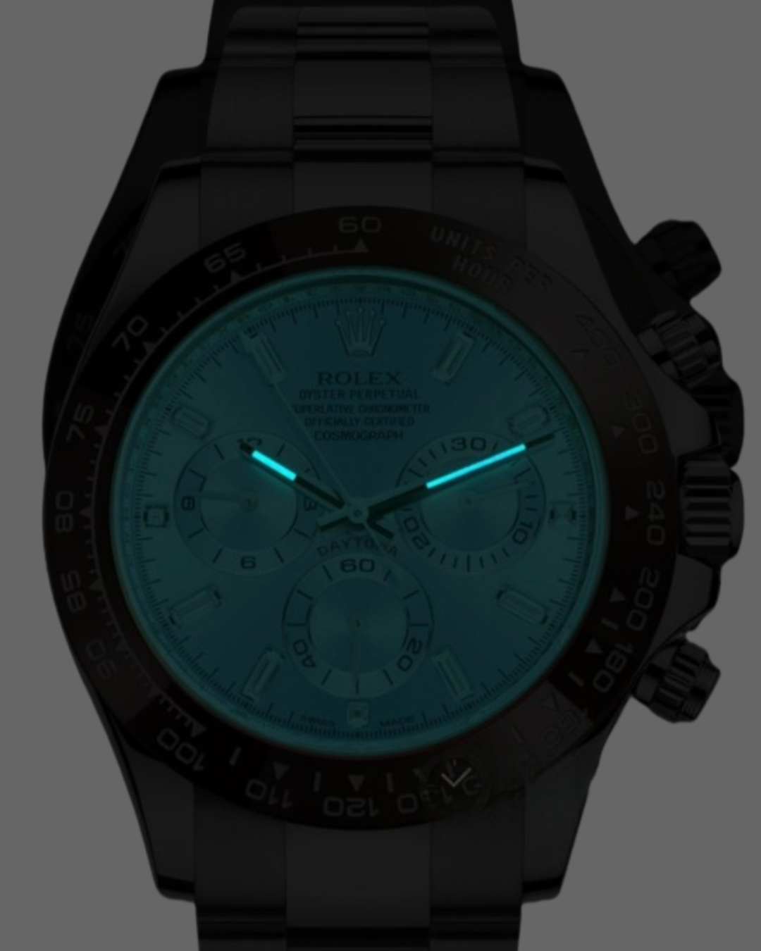 Rolex Daytona 4130 Super Watch Mod Platinum 116506