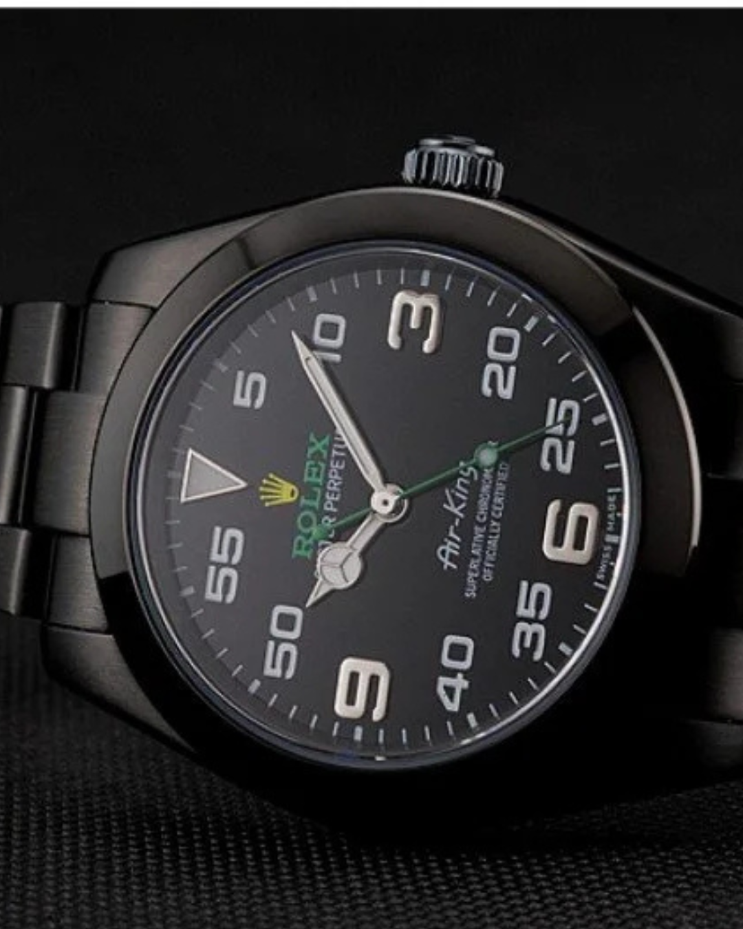 Air-King Watch Mod Black Crown Edition