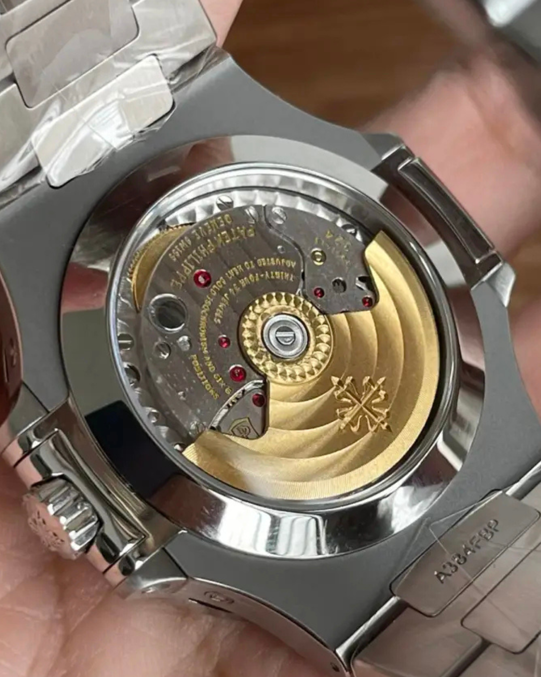 Patek Philippe Superclone Nautilus Annual Calendar Black 57261A001