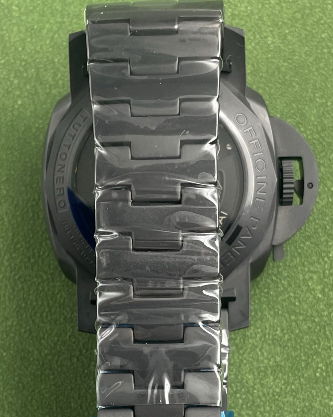 Panerai Luminor 1950 Tuttonero GMT PAM00438  Ceramica Super Watch Mod Black