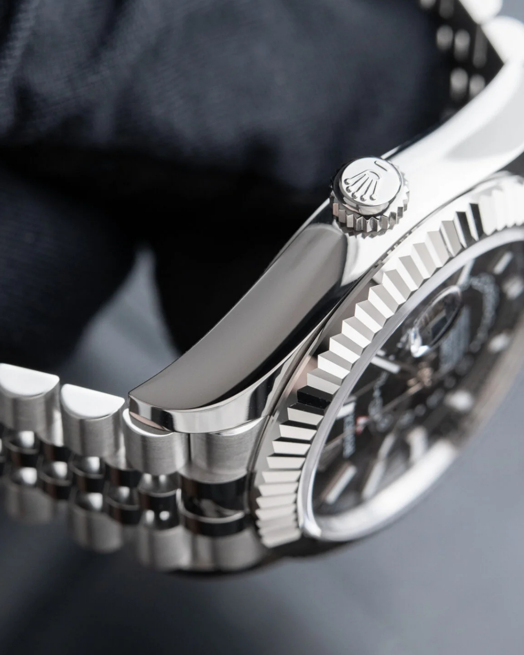 Sky Dweller Watch Mod Black Crown Edition