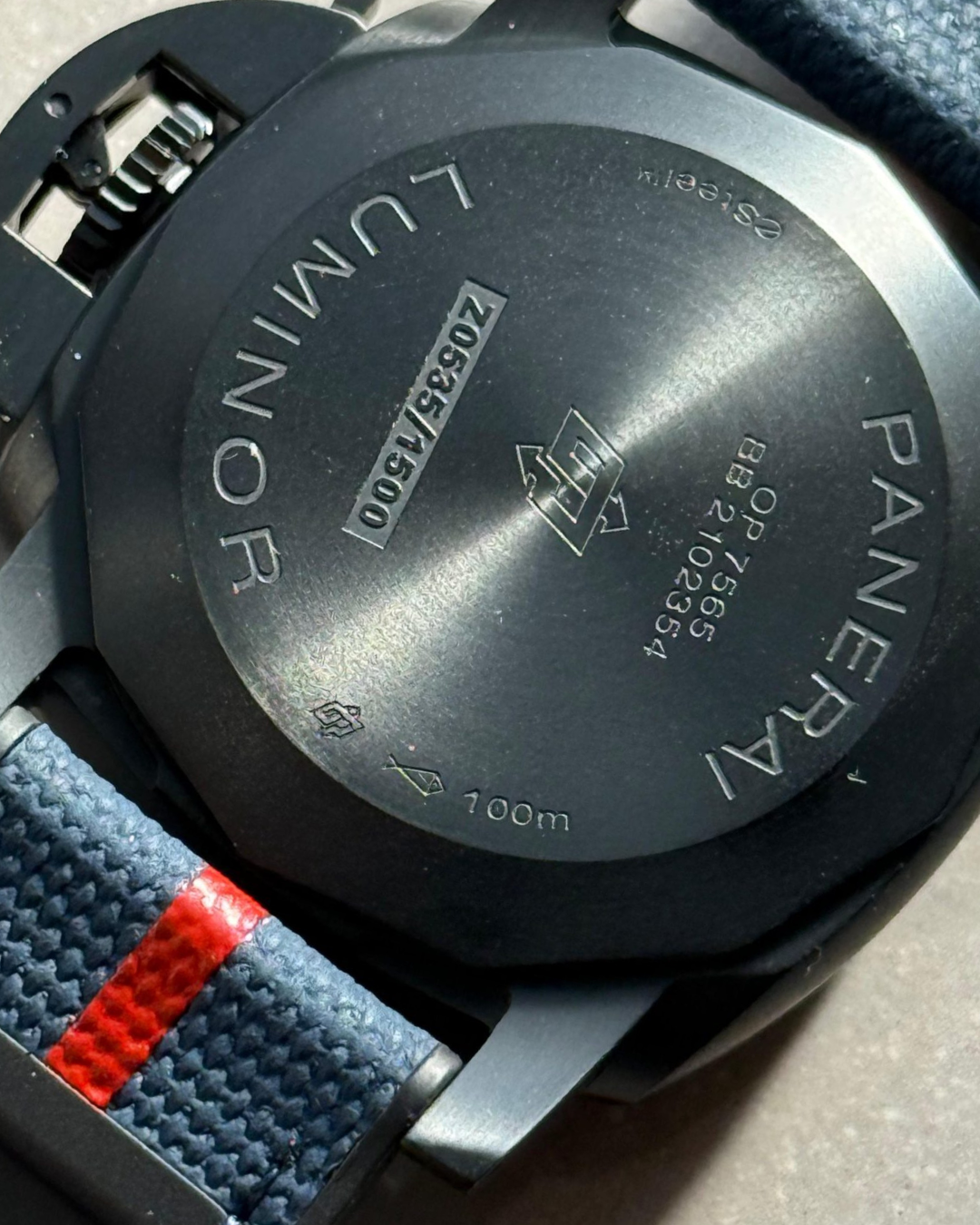 Panerai Luminor 40mm Luna Rossa DLC Super Watch Mod Blue