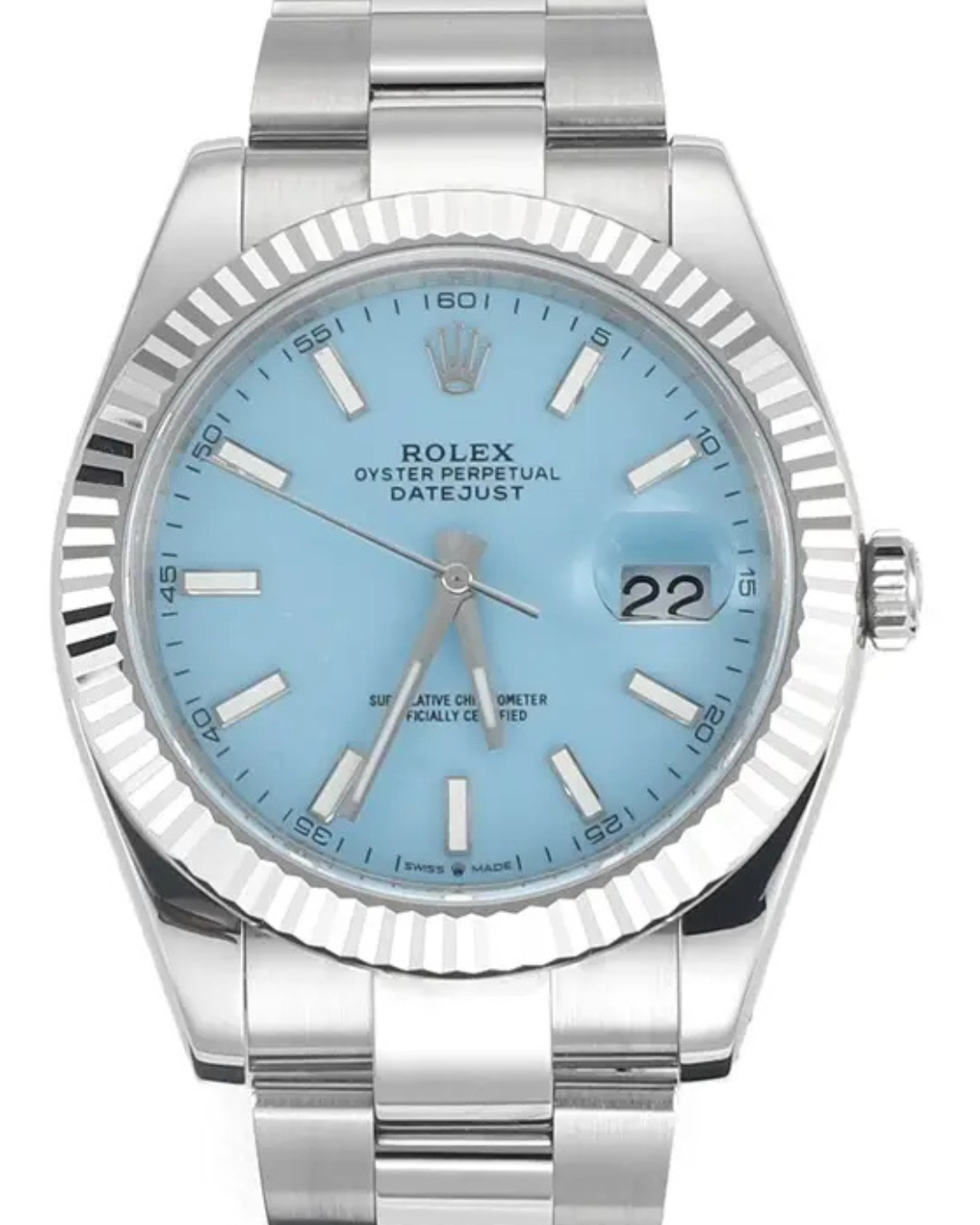 ROLEX Datejust 41 Blue Dial 126334 Watch