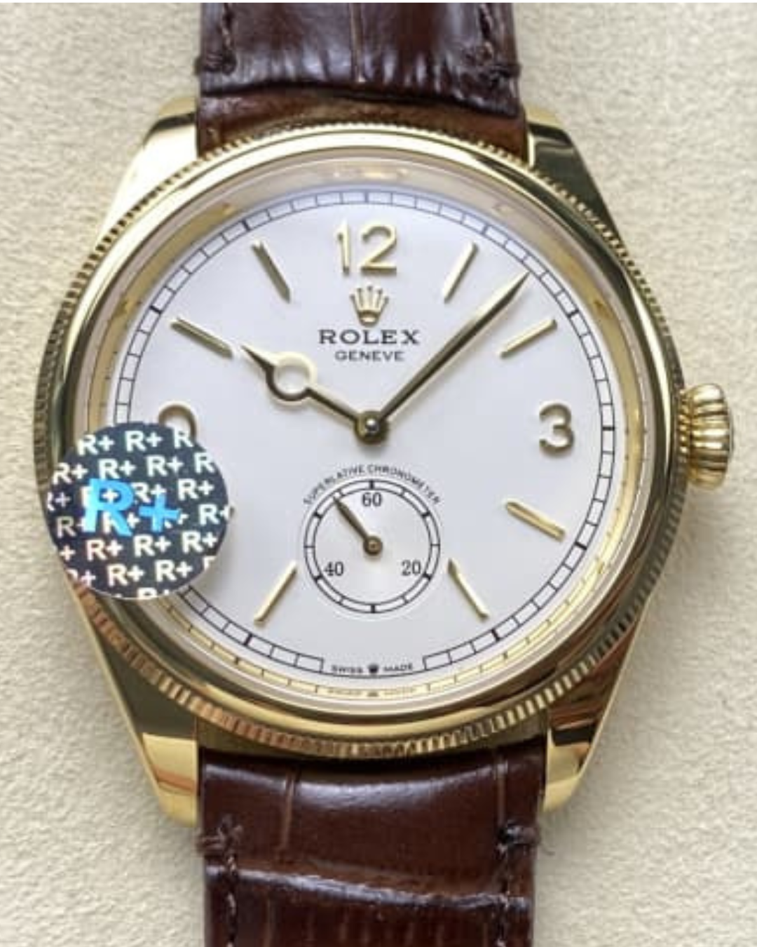 Rolex Perpetual 1908 M52508 Champagne Dial Watch
