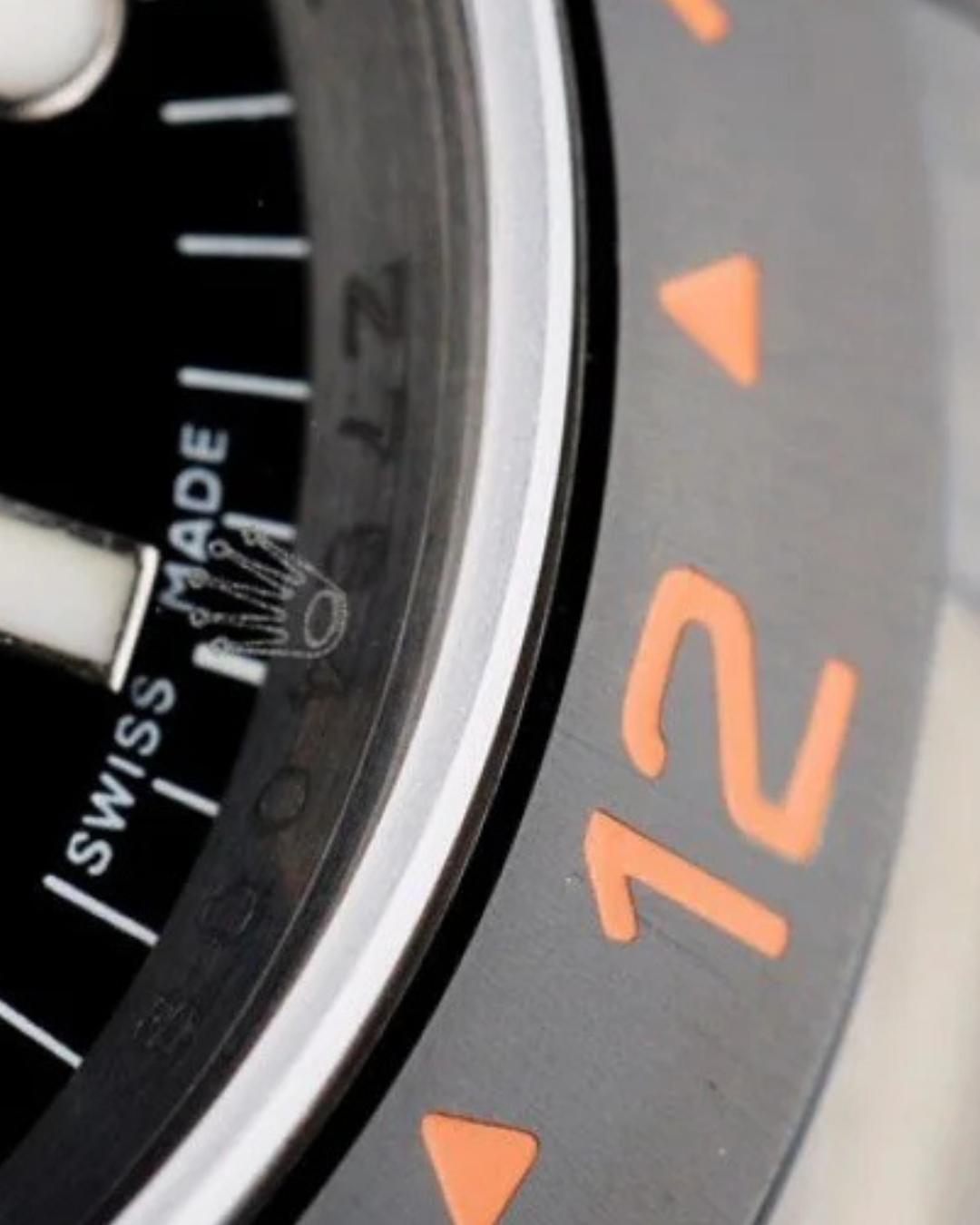 Explorer Watch Mod Black-Orange Crown Edition