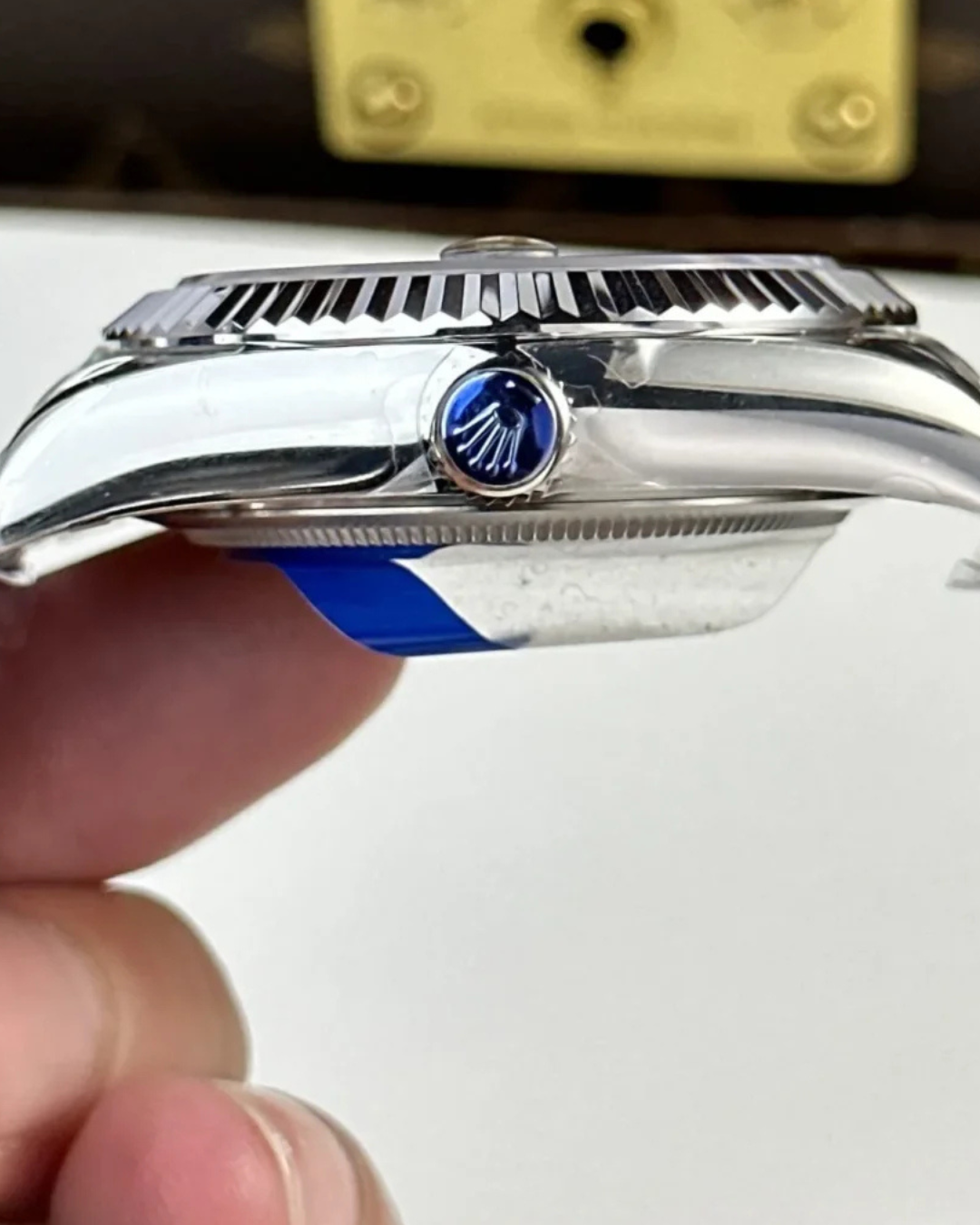 Sky Dweller Watch Mod White Crown Edition