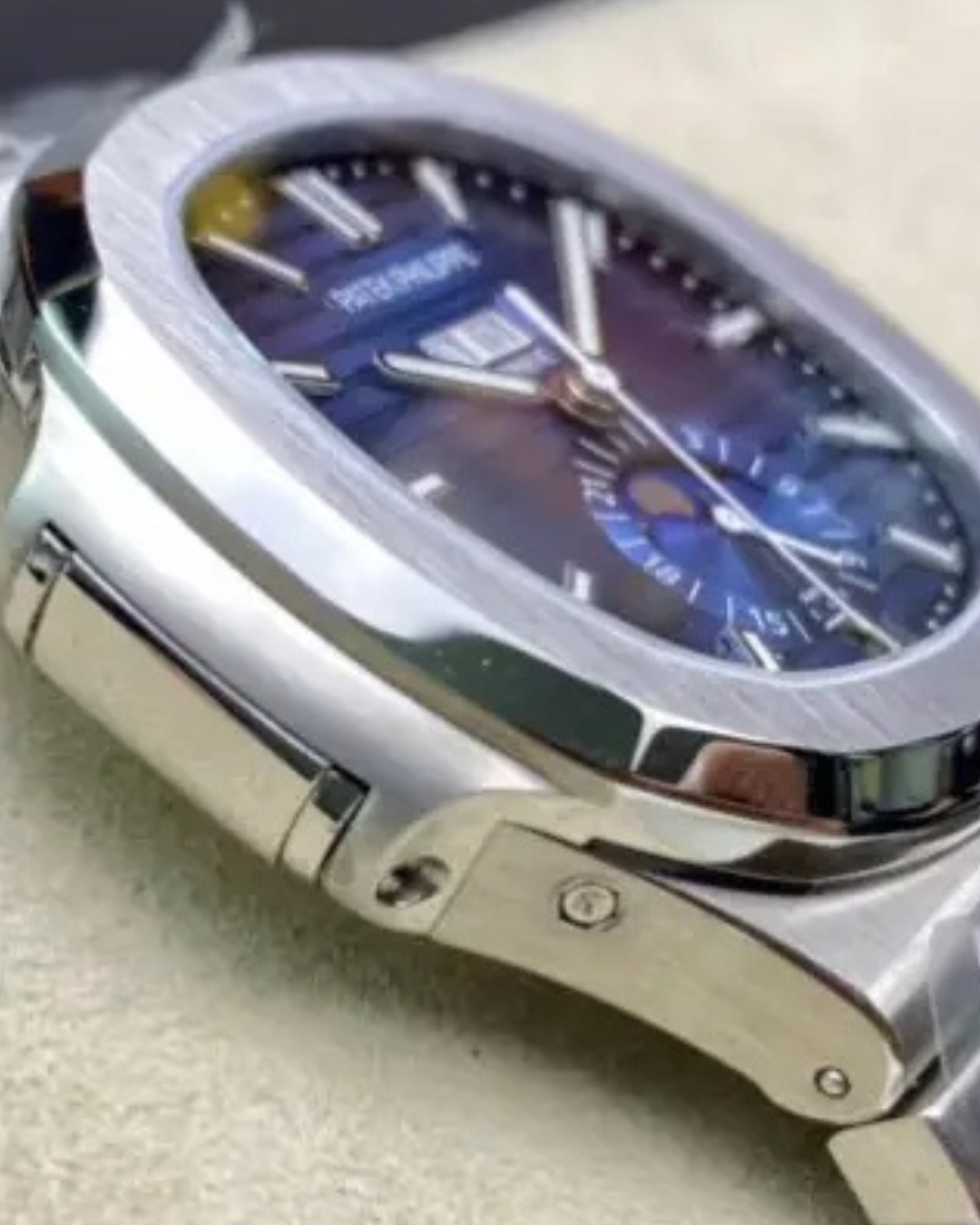 Patek Philippe Superclone Nautilus Annual Calendar Blue 57261A001