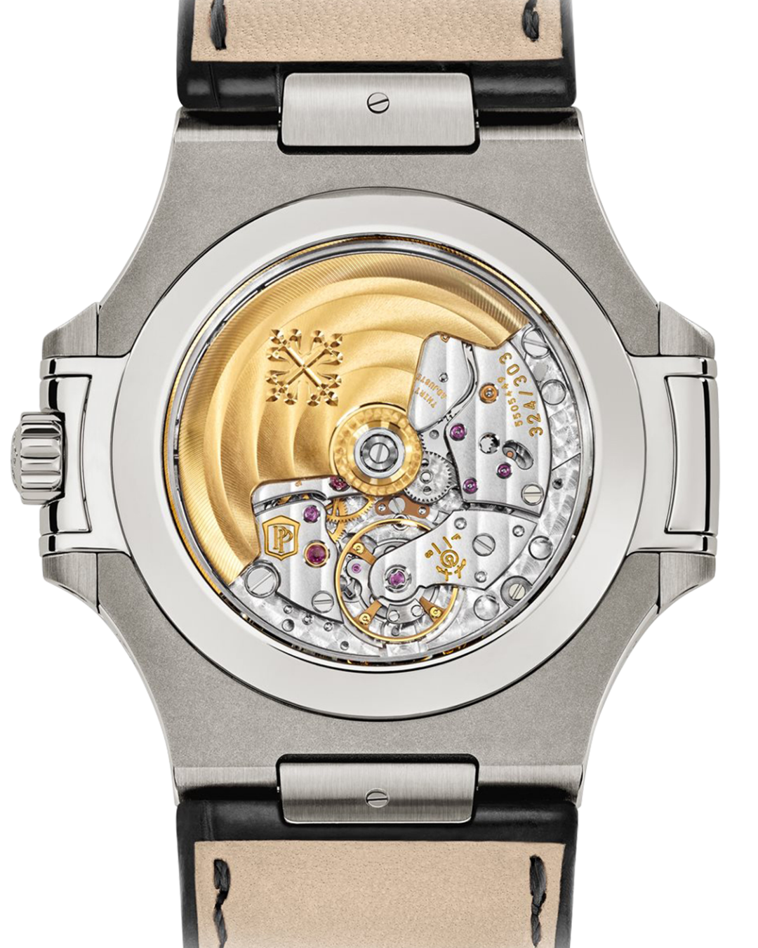 Nautilus Watch Mod Black Philippe Moon phase Edition