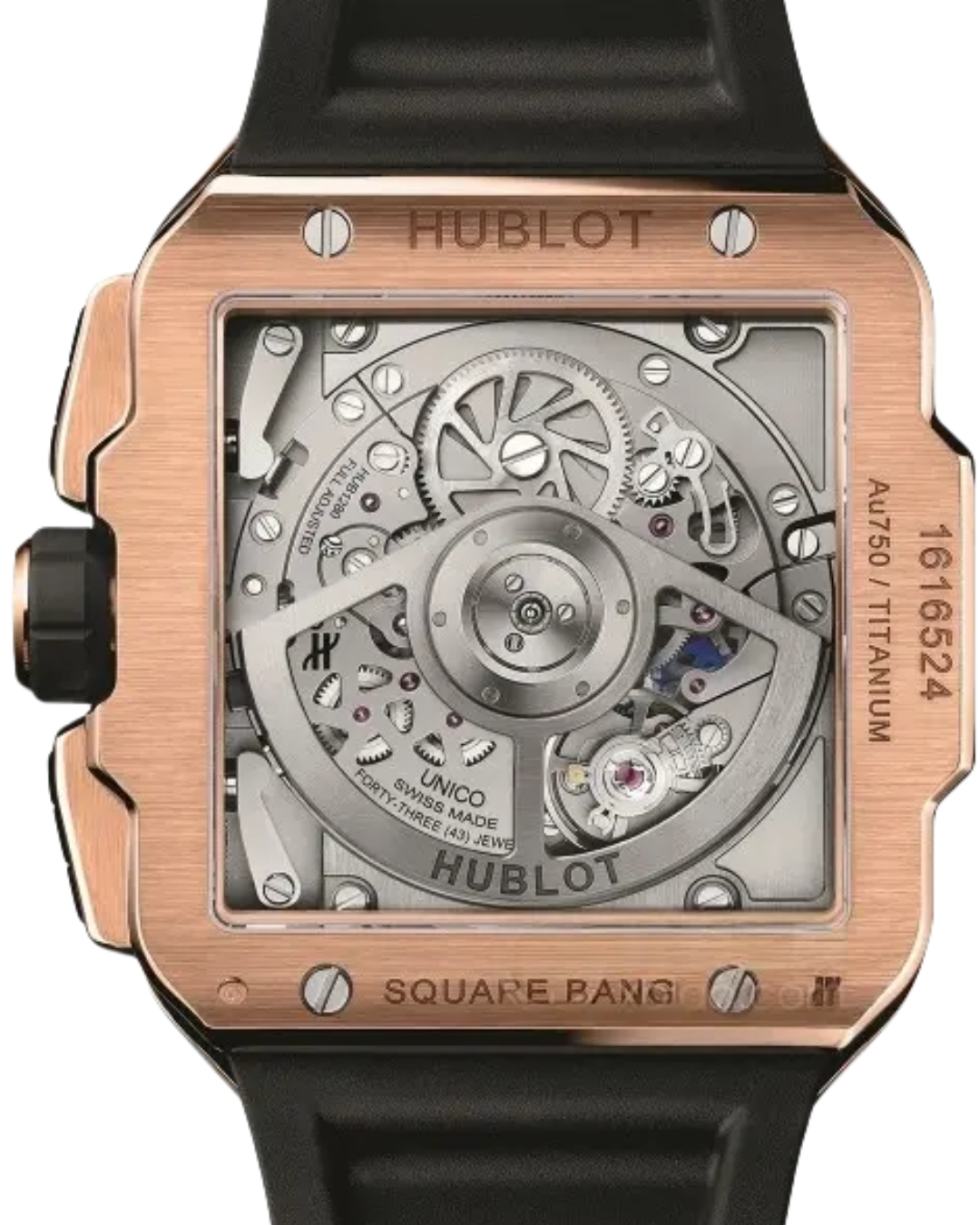 Hublot Square Bang Unico King Gold Super Watch Mod 821.OX.0180.RX.1204
