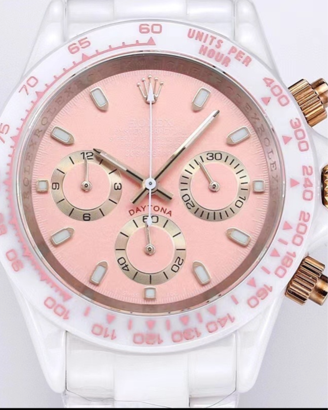 Daytona Watch Mod Pink Crown Edition