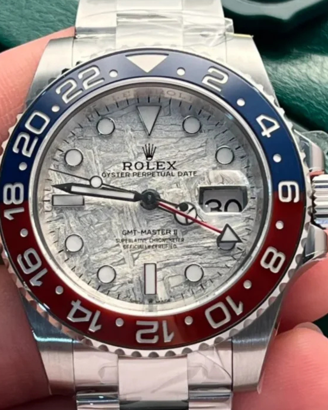 GMT-Master II SC Meteorite Dial 126719BLRO Superman