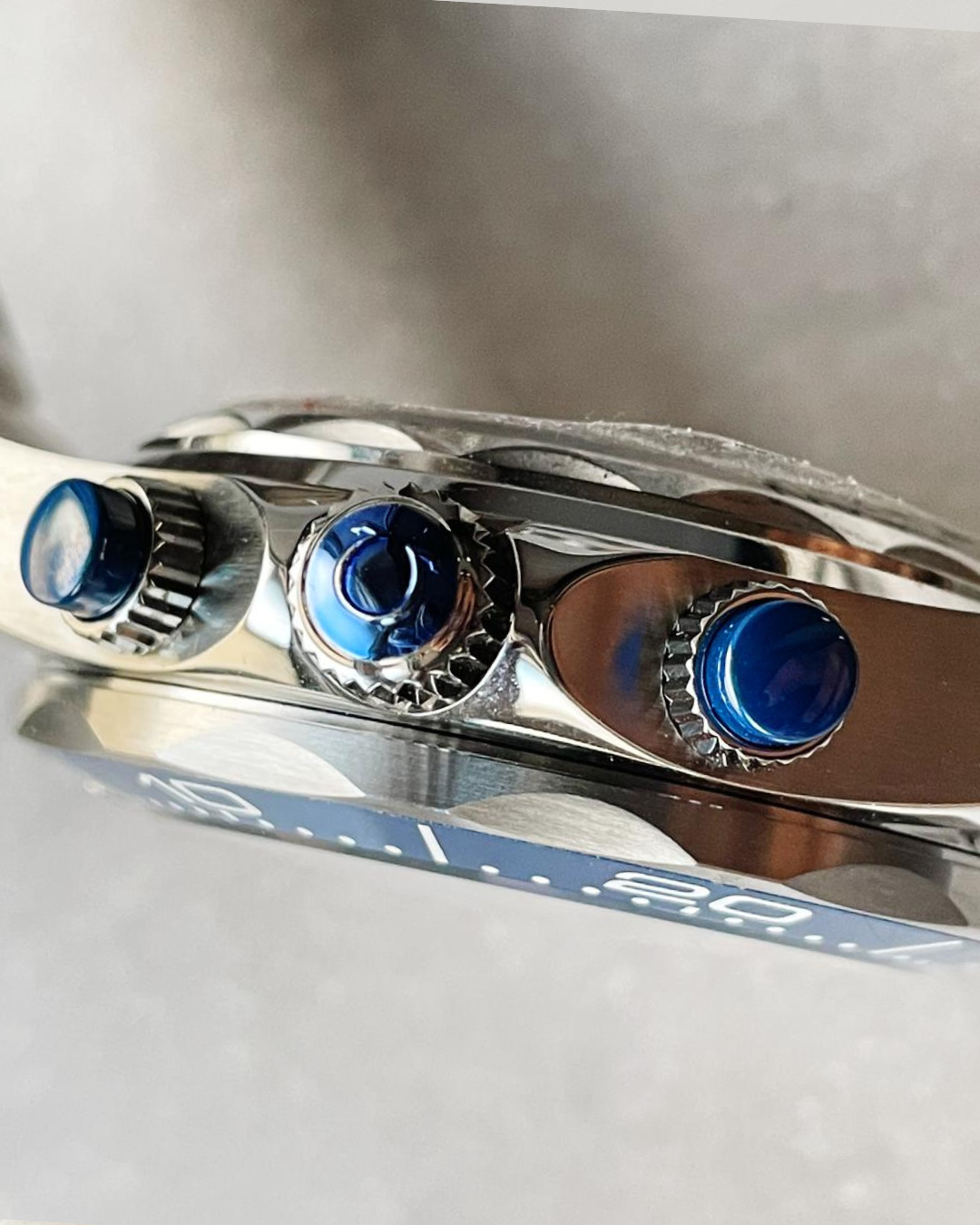 Omega Seamaster 300M Super Watch Mod Grey Dial Chronograph