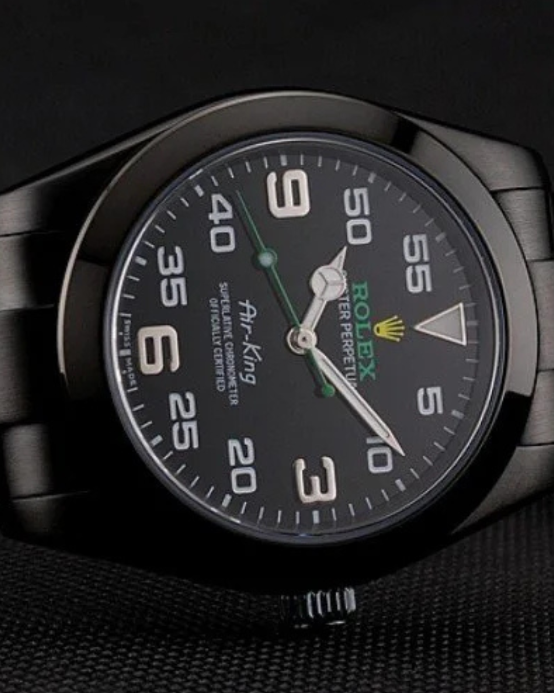 Air-King Watch Mod Black Crown Edition