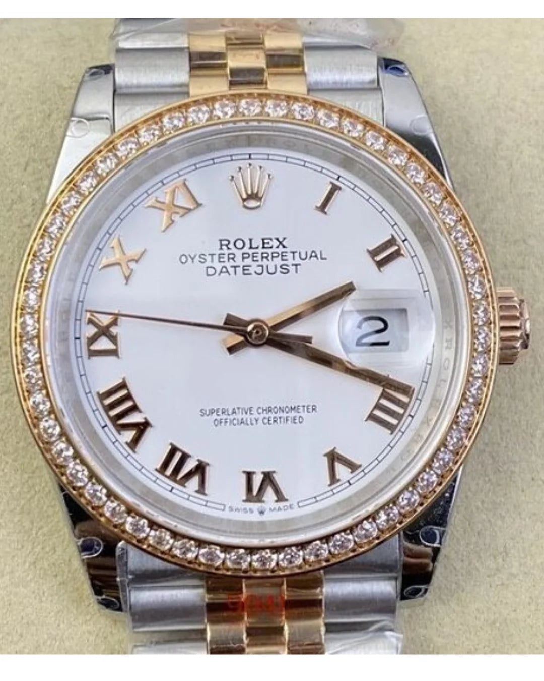 Rolex Datejust 36 M126281rbr Watch - Wristwatch