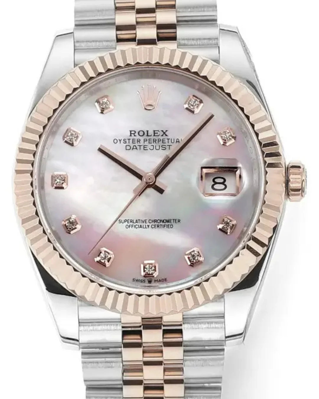 Rolex Datejust 41 126331 Everose Gold Watch - Wristwatch