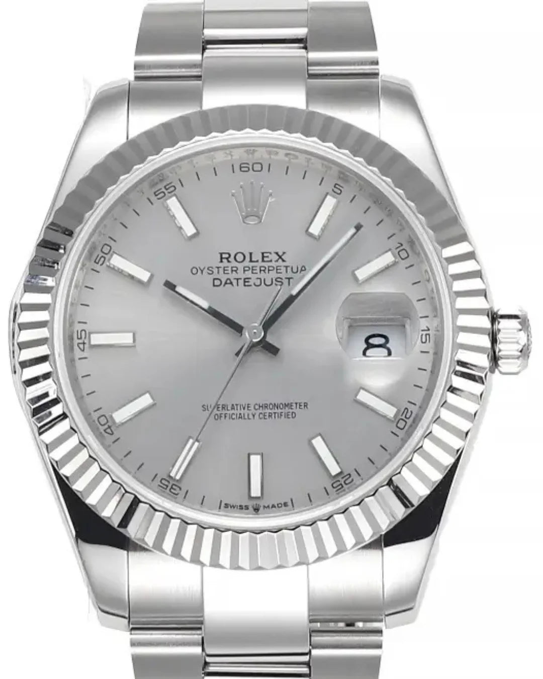 Rolex Datejust 41 Silver 126334 Watch - Wristwatch