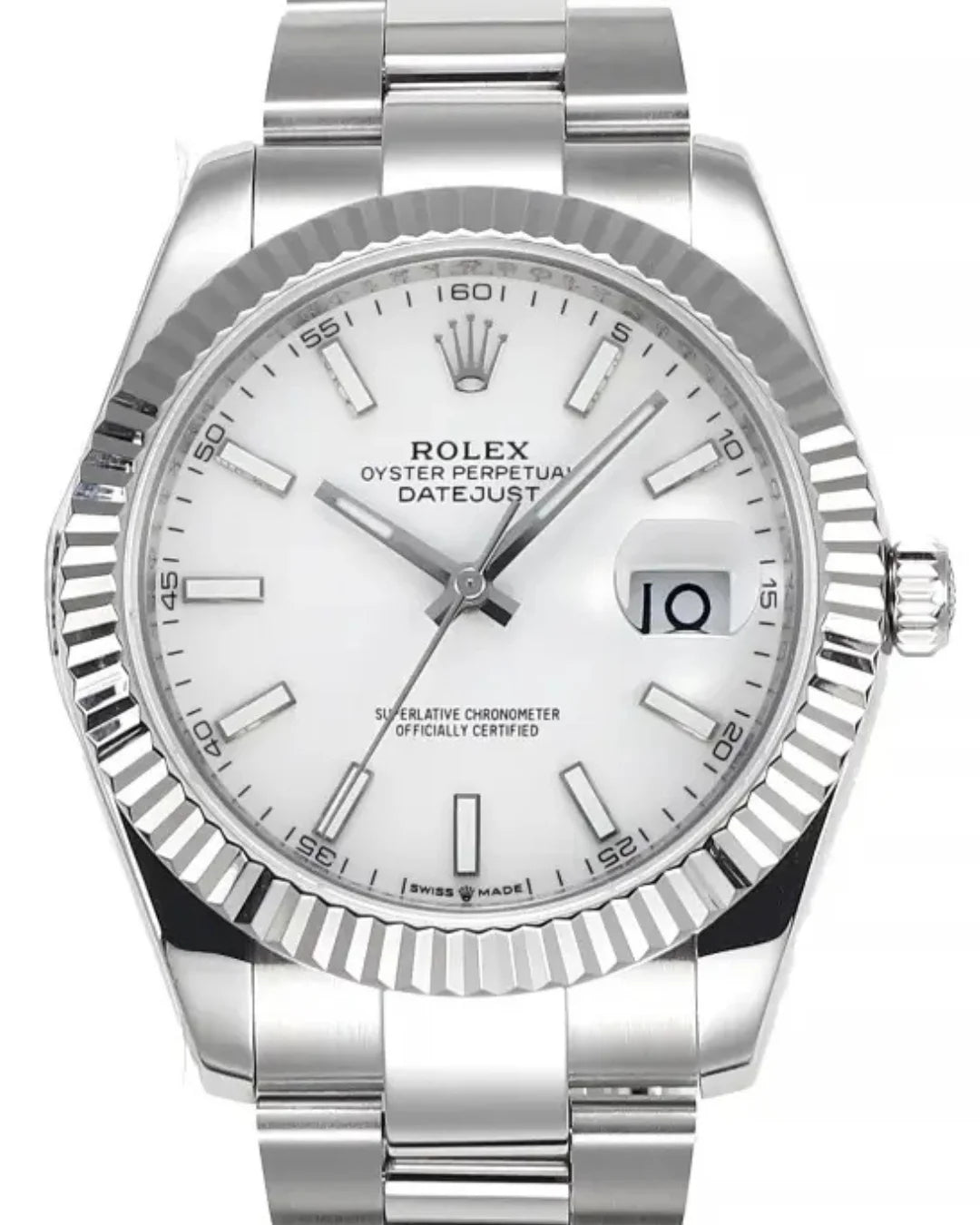 Rolex Datejust 41 White 126334 Watch - Wristwatch