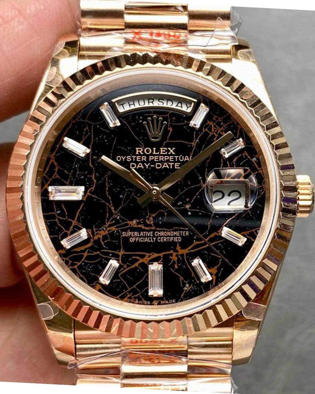 Rolex Day-date 40 M228235 ’Hematite Dial’ Watch - Wristwatch