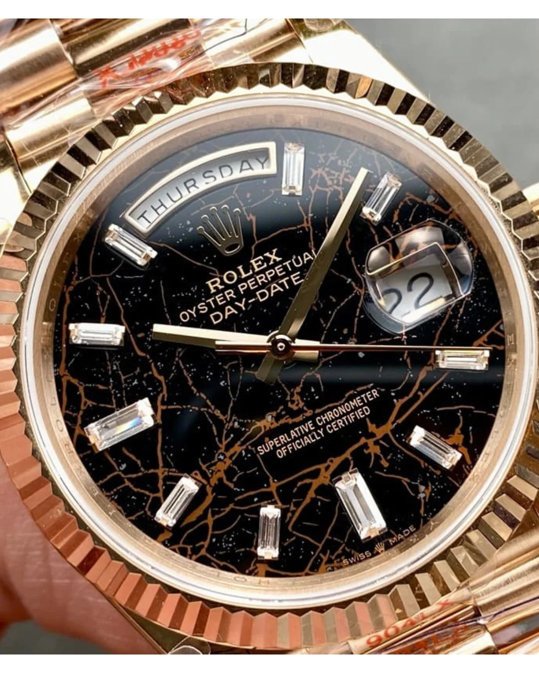 Rolex Day-date 40 M228235 ’Hematite Dial’ Watch - Wristwatch