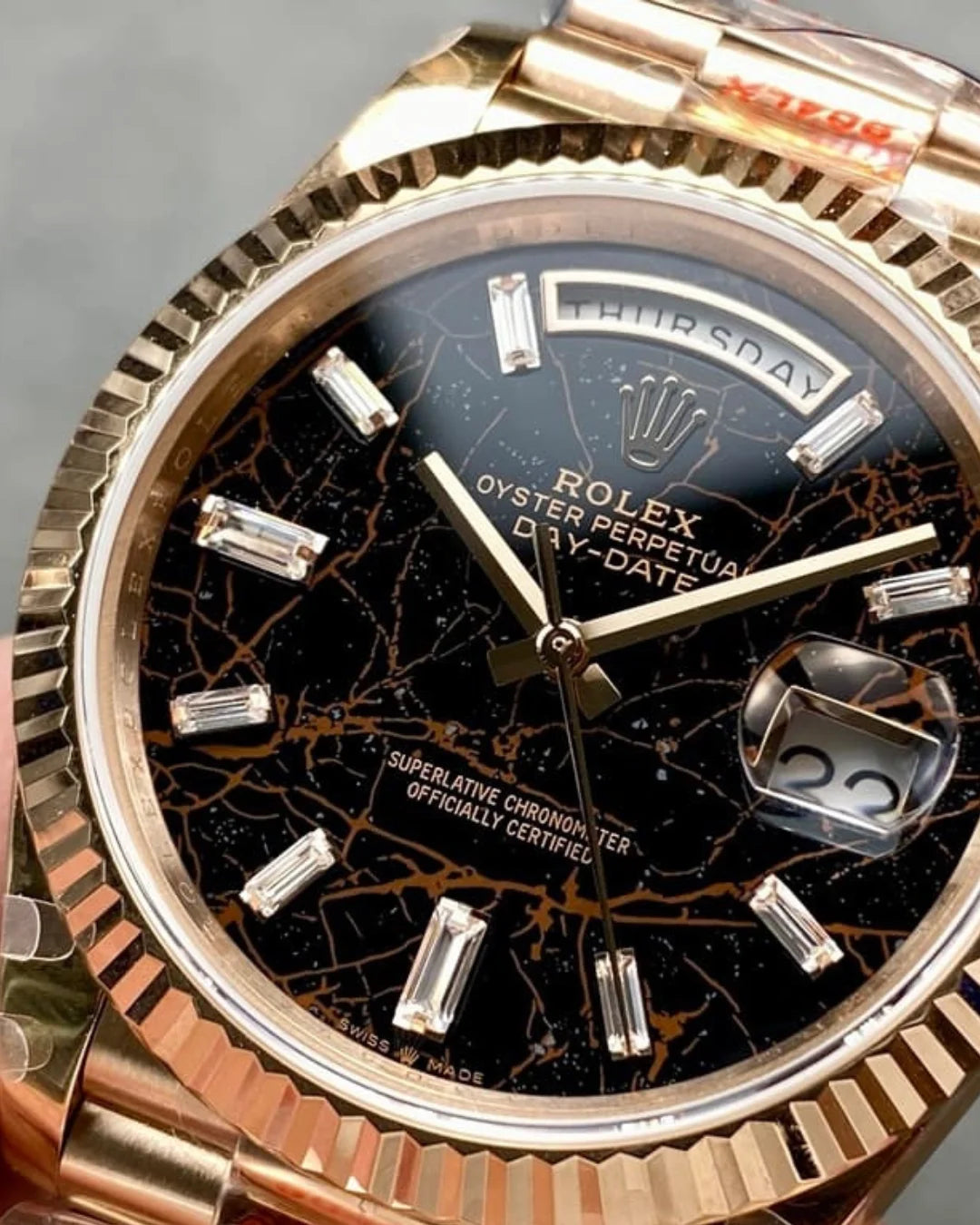 Rolex Day-date 40 M228235 ’Hematite Dial’ Watch - Wristwatch