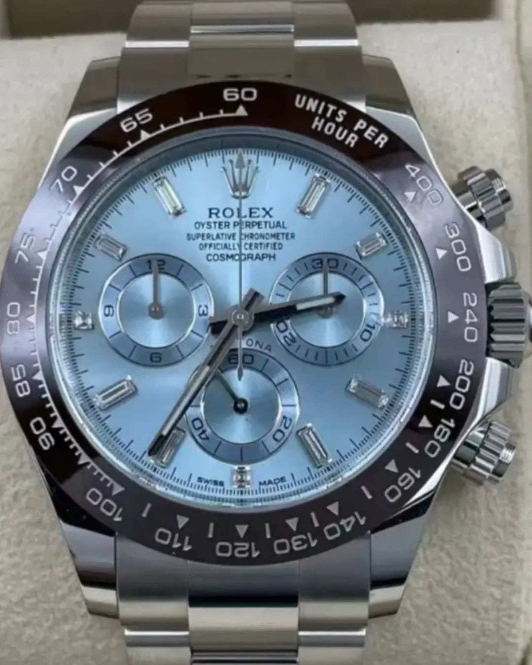 Rolex Daytona Platinum 116506 Watch - Wristwatch