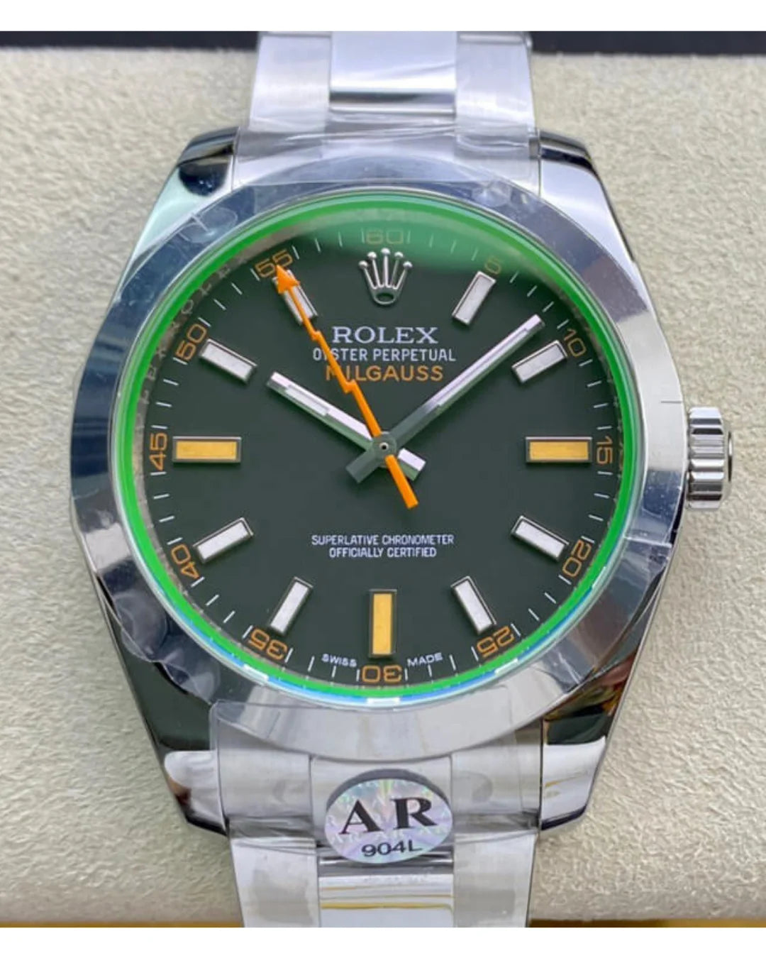 Rolex Milgauss Perpetual 116400gv Watch - Wristwatch