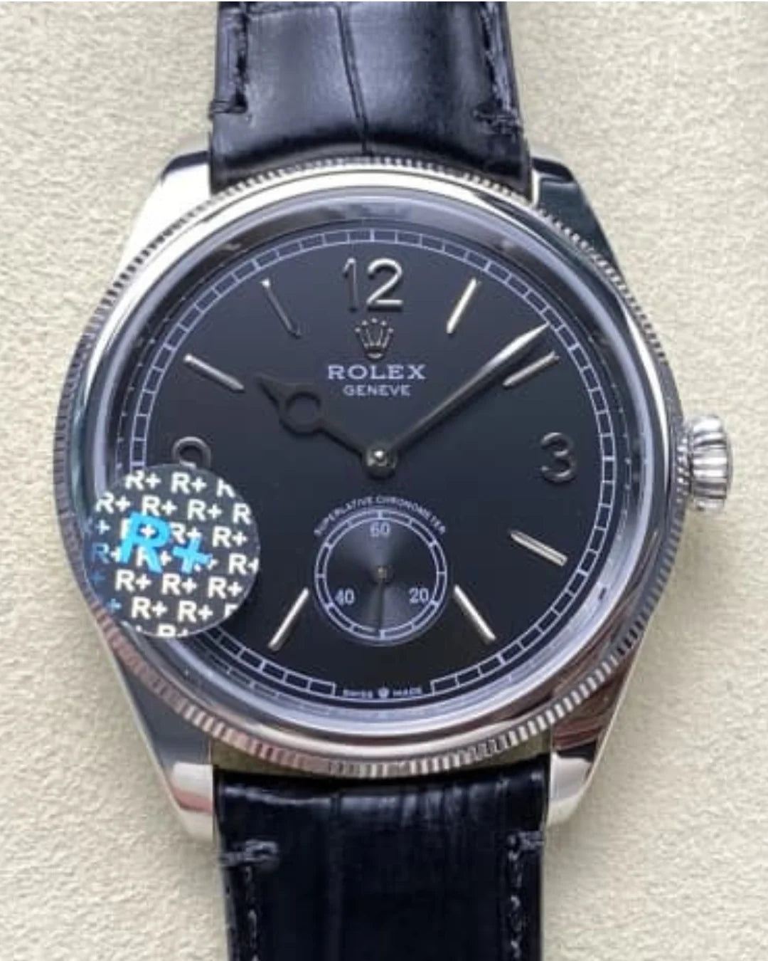 Rolex Perpetual 1908 52509 Black Dial Watch - Wristwatch