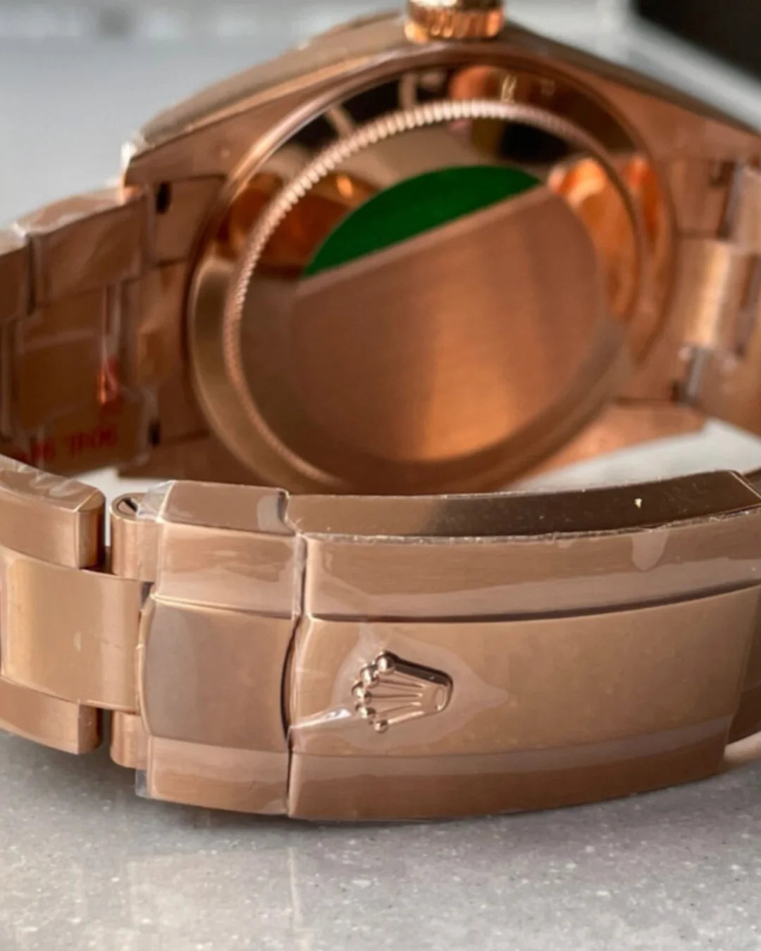 Rolex Sky-dweller Superclone 18k Rose Gold 3369359002 - Wristwatch