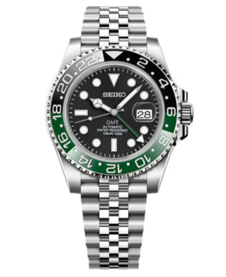 SEIKO MOD GMT SPRITE WATCH - Wristwatch