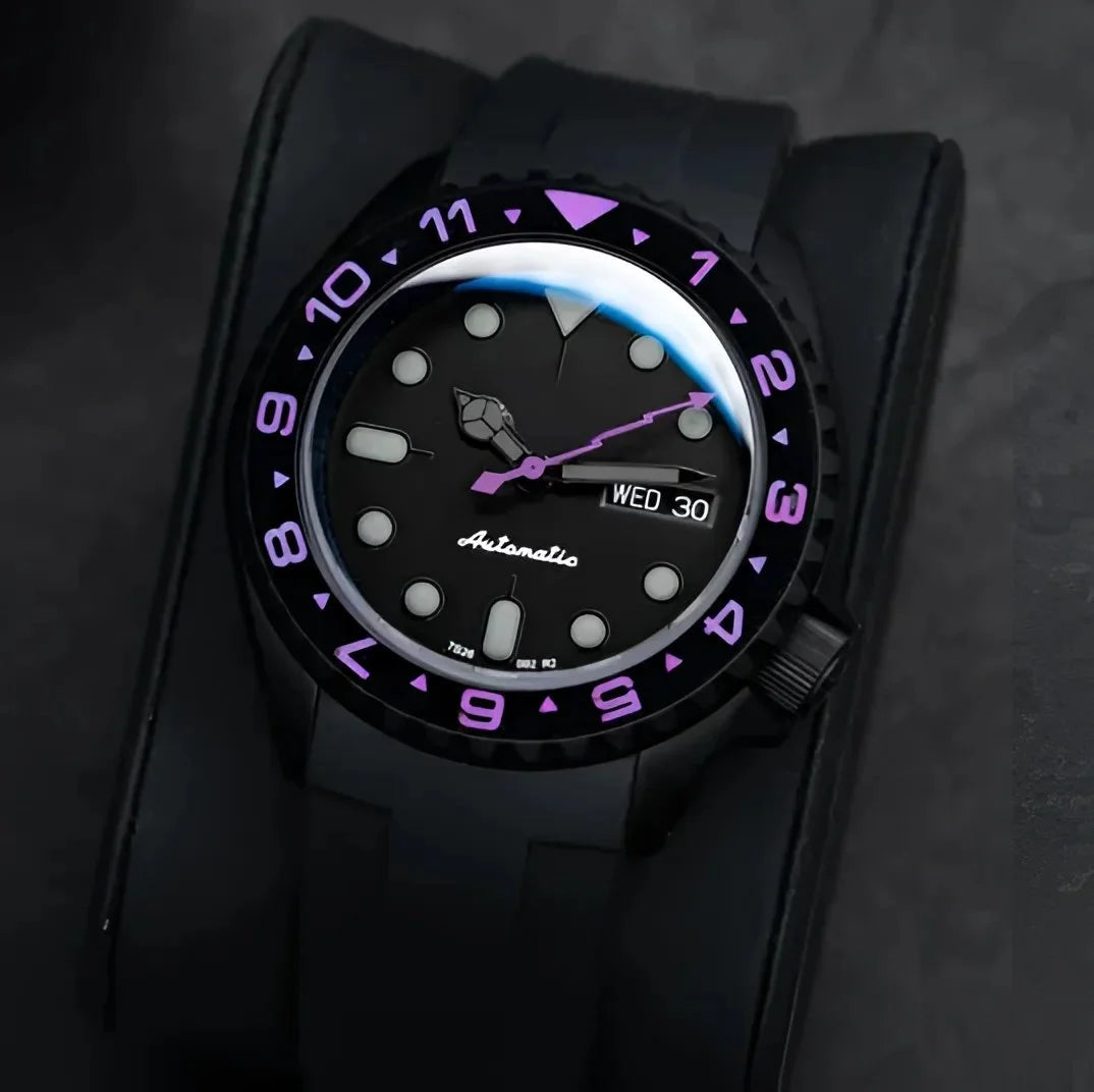 Stealth Watch Mod Phantom Amethyst Edition - Wristwatch