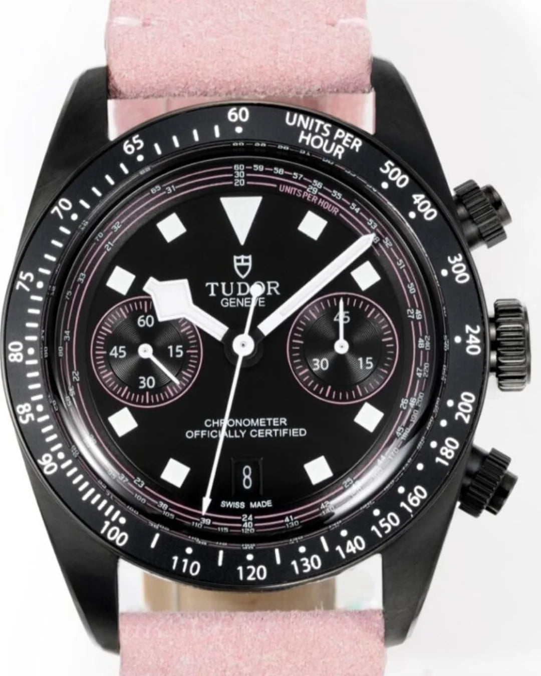 Tudor Pelagos Fxd Chrono ’Pink’ Giro D’italia 25827knrs Limited Edition Watch - Wristwatch