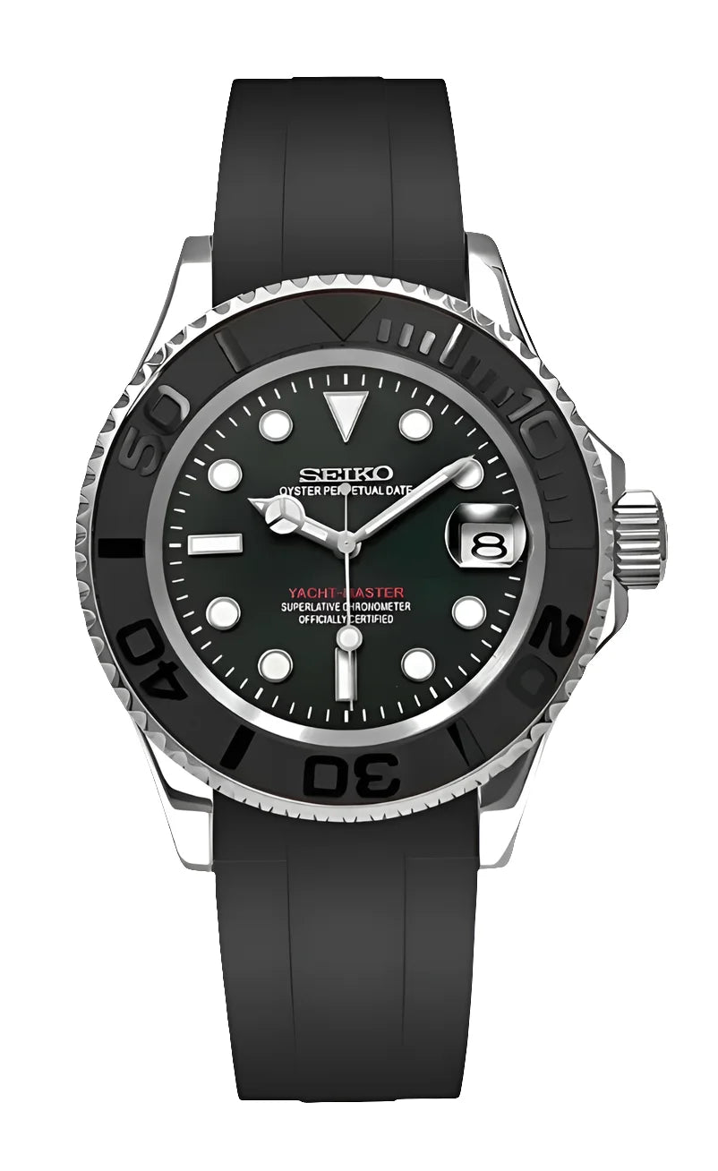 Yacht Master Watch Mod Silver Edition - Wristwatch
